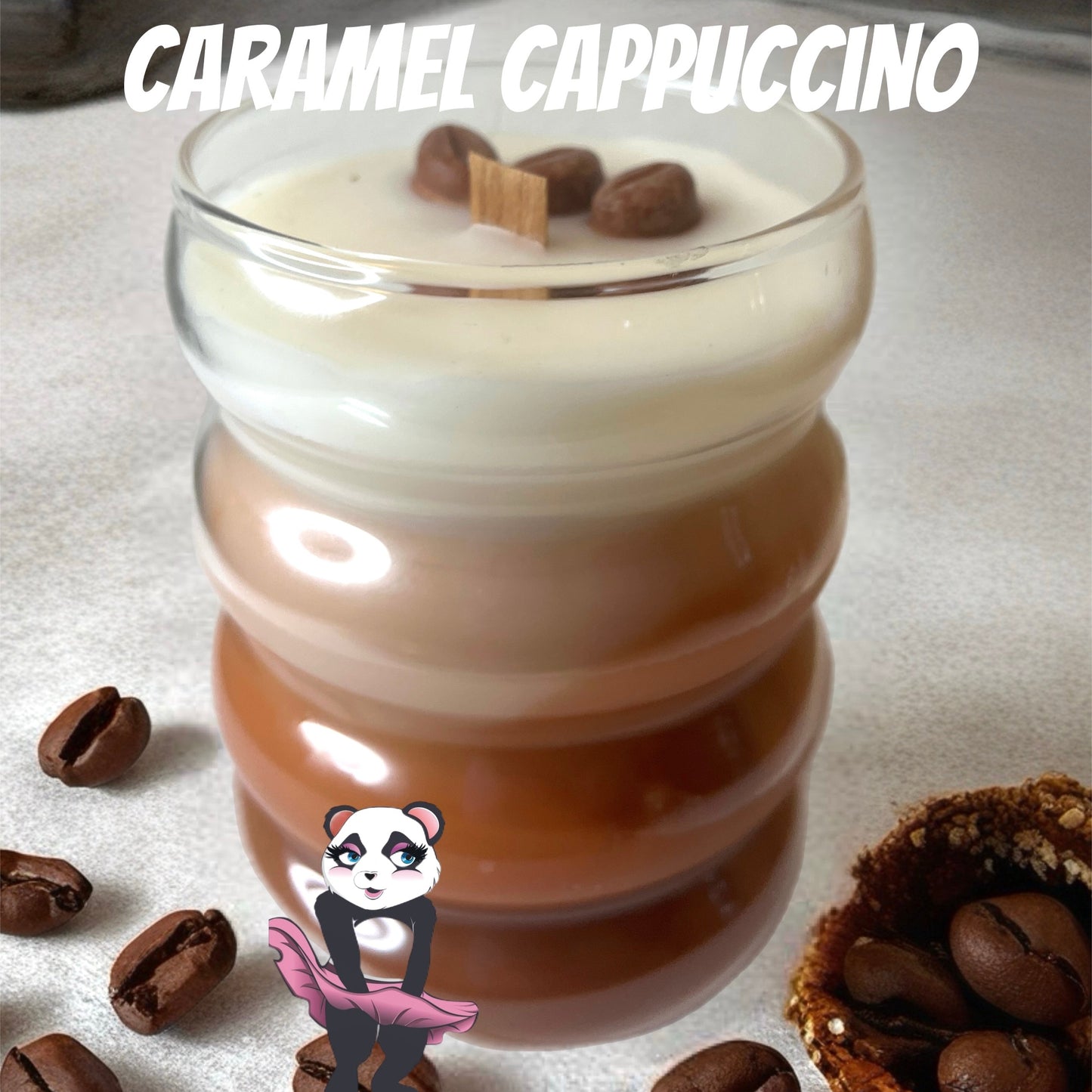 Bubble Jar Candles – Caramel Cappuccino