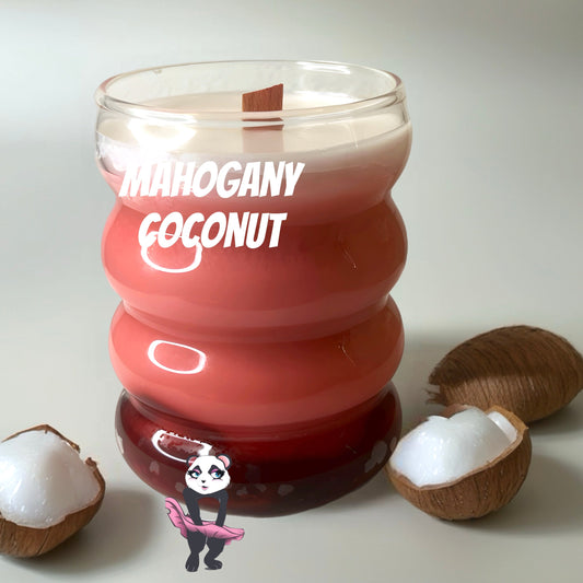 Bubble Jar Candles – Mahogany Coconut